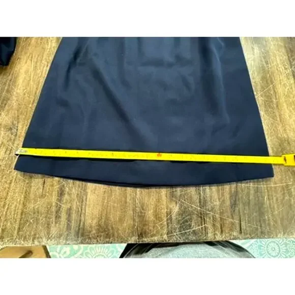 VINTAGE, 2PC- Women's Biz Suit, Navy, Worthington Petite, SZ 14,Work Wear,Office - Picture 15 of 16